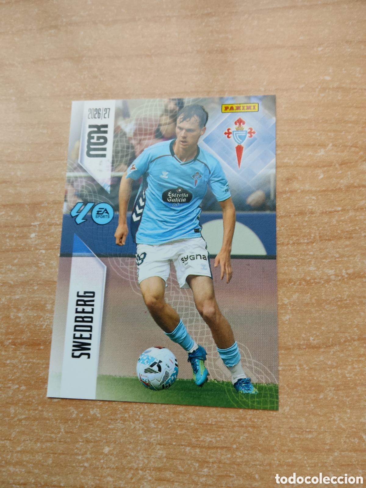 Cromos de f&uacute;tbol: 122 SWEDBERG CELTA VIGO MEGACRACKS 2026 2027