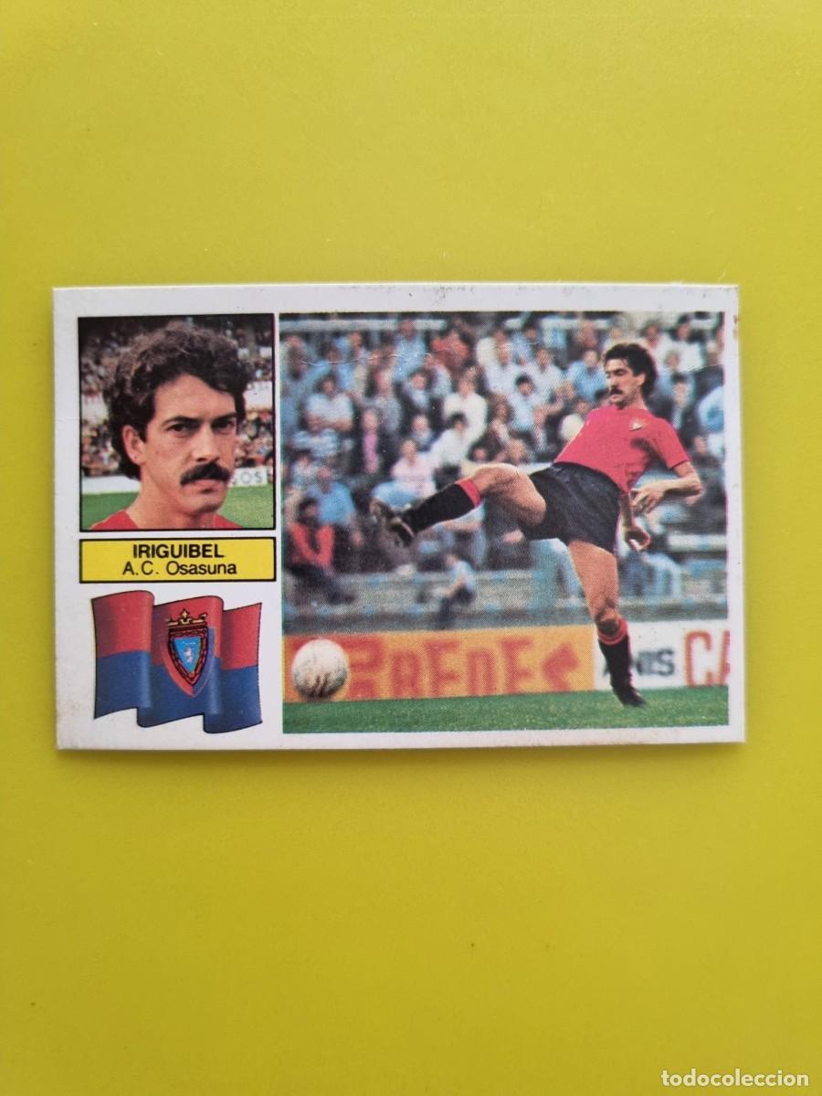 Cromos de f&uacute;tbol: CROMO DE F&Uacute;TBOL LIGA ESTE 82 83 1982 1983 IRIGUIBEL DESPEGADO AC OSASUNA AR926