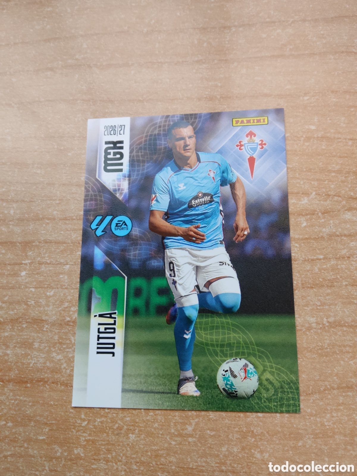 Cromos de f&uacute;tbol: 126 JUTGLA CELTA VIGO MEGACRACKS 2026 2027