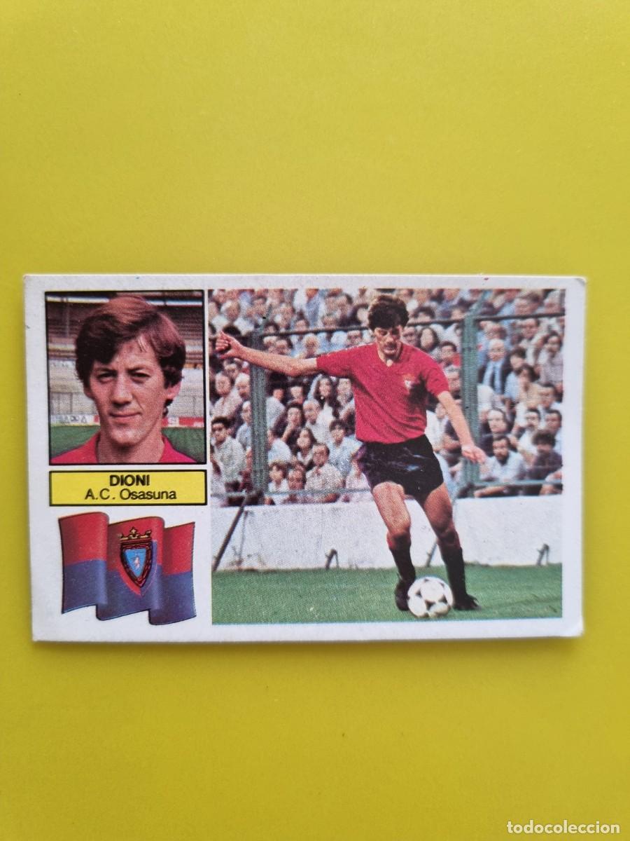 Cromos de f&uacute;tbol: CROMO DE F&Uacute;TBOL LIGA ESTE 82 83 1982 1983 DIONI DEDESPEGADO AC OSASUNA AR926