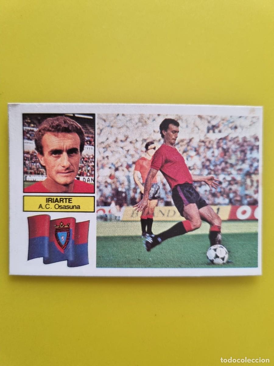 Cromos de f&uacute;tbol: CROMO DE F&Uacute;TBOL LIGA ESTE 82 83 1982 1983 IRIARTE DESPEGADO AC OSASUNA AR926
