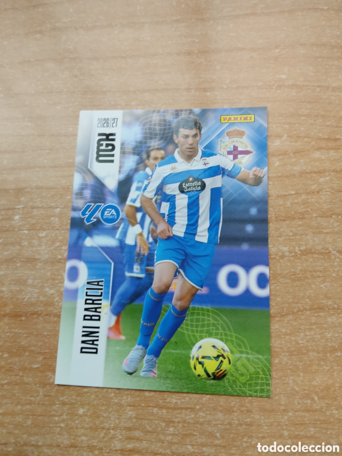 Cromos de f&uacute;tbol: 133 DANI BARCIA DEPORTIVO CORU&Ntilde;A MEGACRACKS 2026 2027
