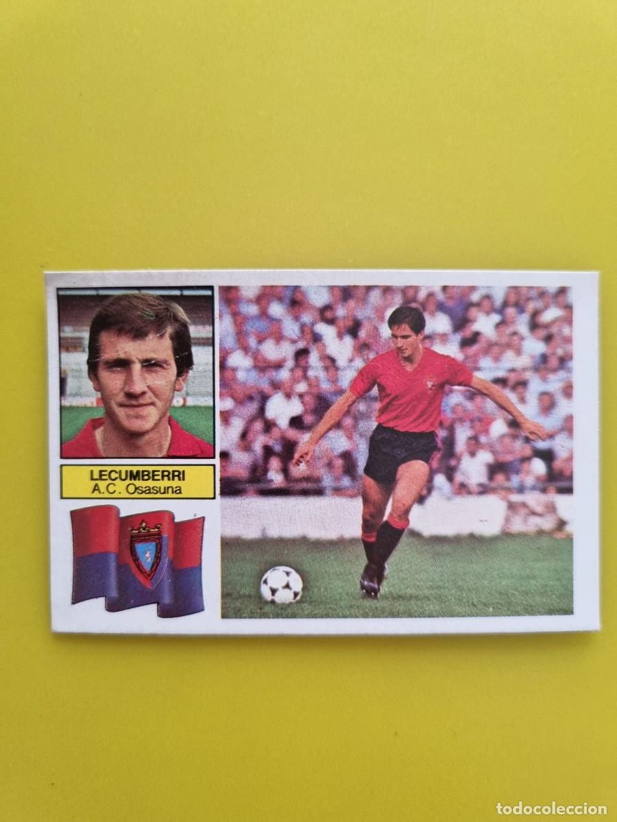 Cromos de f&uacute;tbol: CROMO DE F&Uacute;TBOL LIGA ESTE 82 83 1982 1983 LECUMBERRI DESPEGADO AC OSASUNA AR926