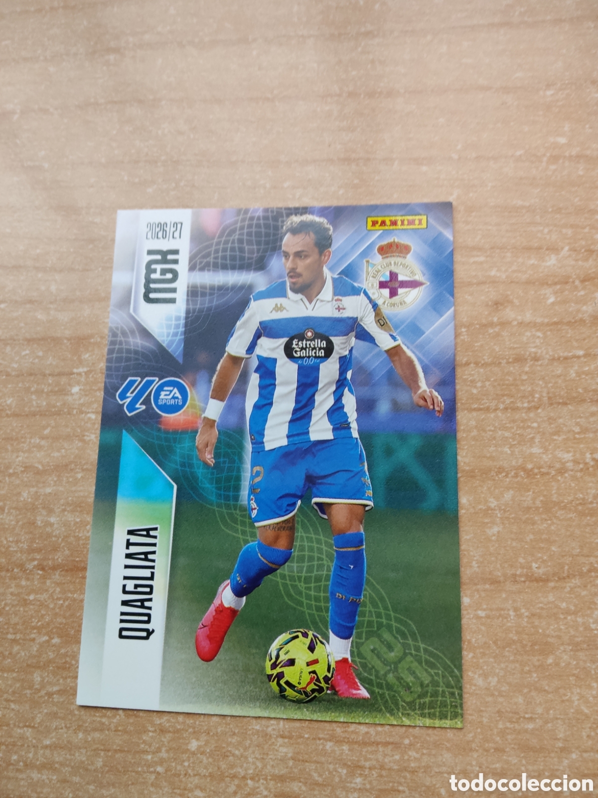 Cromos de f&uacute;tbol: 135 QUAGLIATA DEPORTIVO CORU&Ntilde;A MEGACRACKS 2026 2027
