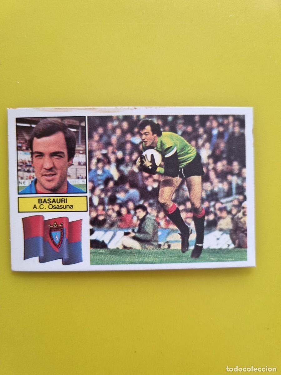 Cromos de f&uacute;tbol: CROMO DE F&Uacute;TBOL LIGA ESTE 82 83 1982 1983 BASAURI DESPEGADO AC OSASUNA AR926