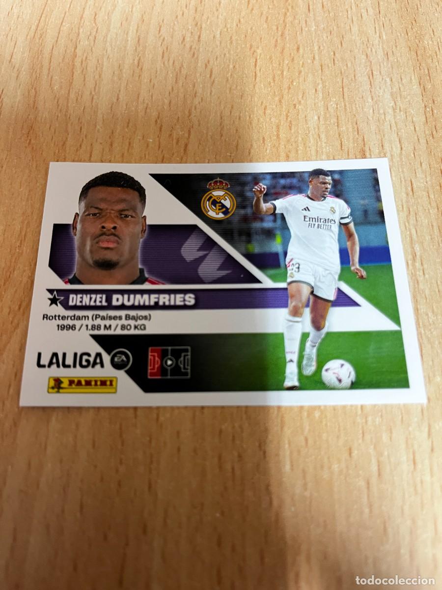 Cromos de f&uacute;tbol: LIGA ESTE 2026 2027 26 27 PANINI N&ordm; 3 DUMFRIES REAL MADRID FICHAJE