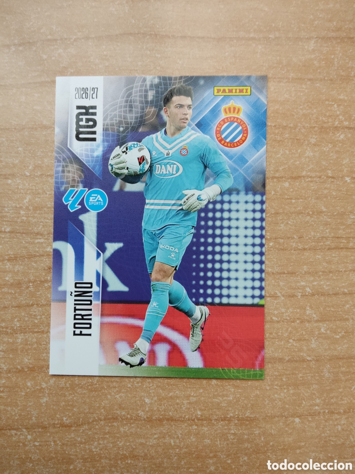 Cromos de f&uacute;tbol: 165 FORTU&Ntilde;O ESPANYOL MEGACRACKS 2026 2027