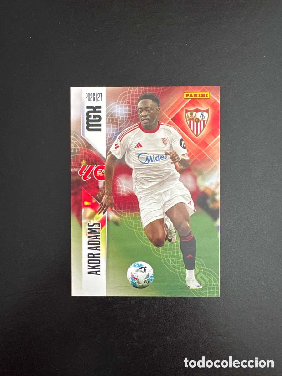 Cromos de f&uacute;tbol: AKOR ADAMS SEVILLA NUMERO 341 MEGACRACKS 2026 2027