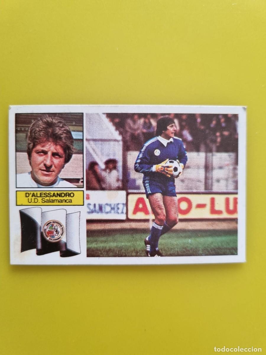 Cromos de f&uacute;tbol: CROMO DE F&Uacute;TBOL LIGA ESTE 82 83 1982 1983 D'ALESSANDRO DESPEGADO UD SALAMANCA AR926