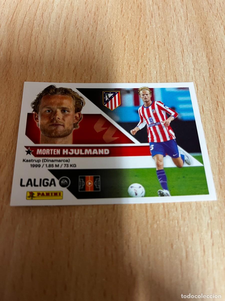 Cromos de f&uacute;tbol: LIGA ESTE 2026 2027 26 27 PANINI N&ordm; 5 HJULMAND ATLETICO MADRID FICHAJE