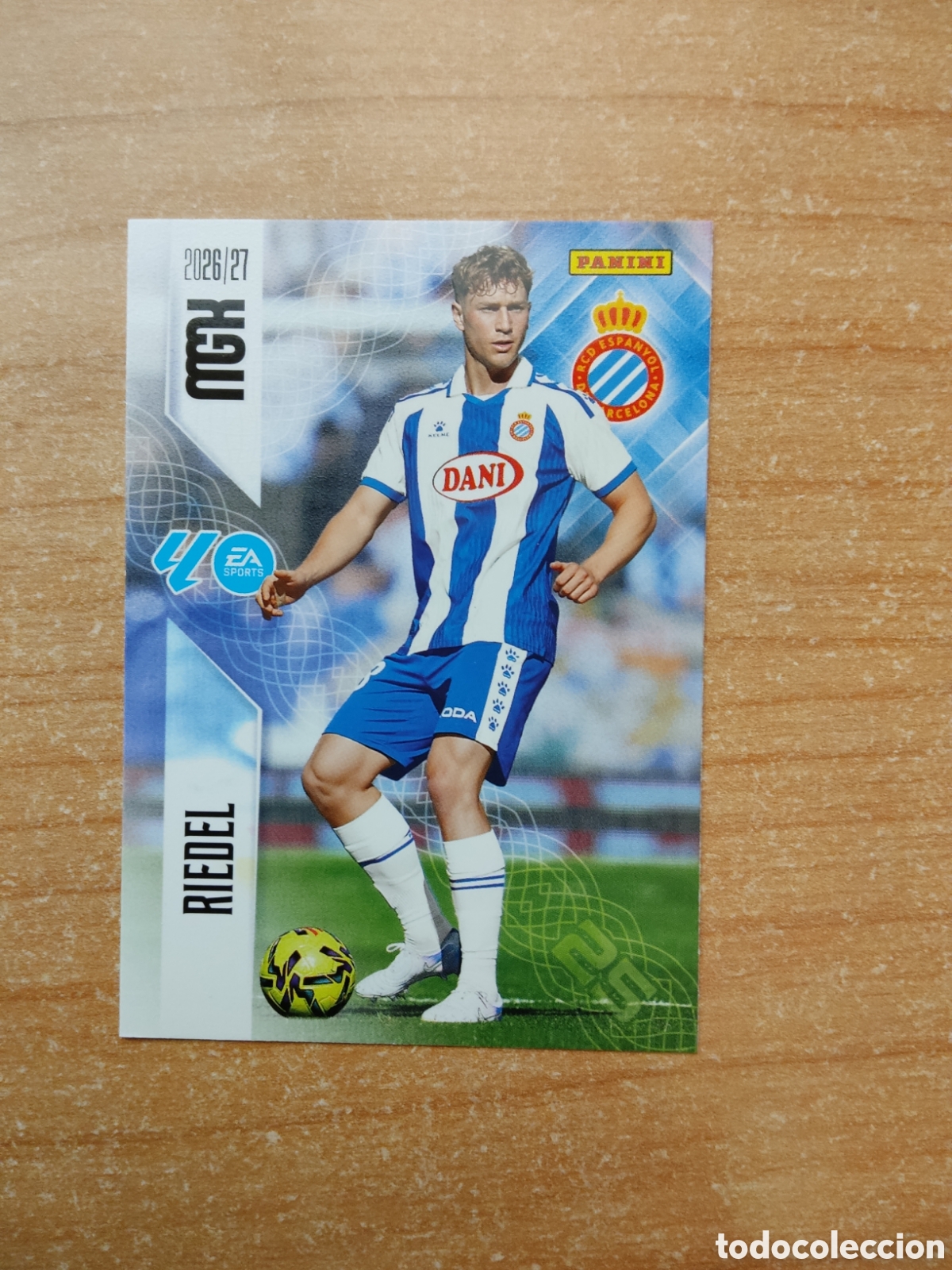Cromos de f&uacute;tbol: 168 RIEDEL ESPANYOL MEGACRACKS 2026 2027