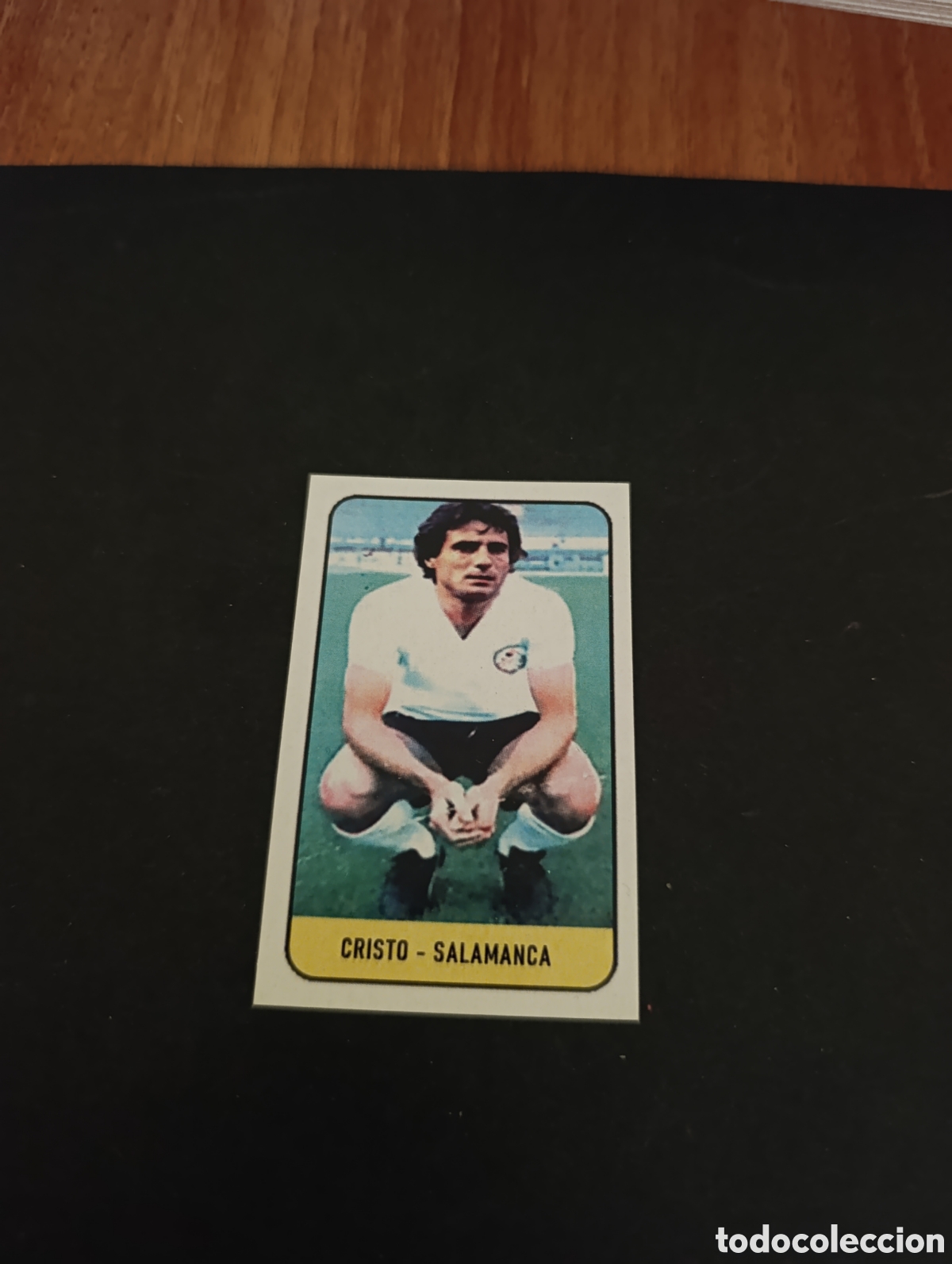 Cromos de f&uacute;tbol: Cromo Cristo UD Salamanca Liga Este 78 79, ampliaci&oacute;n de la colecci&oacute;n.