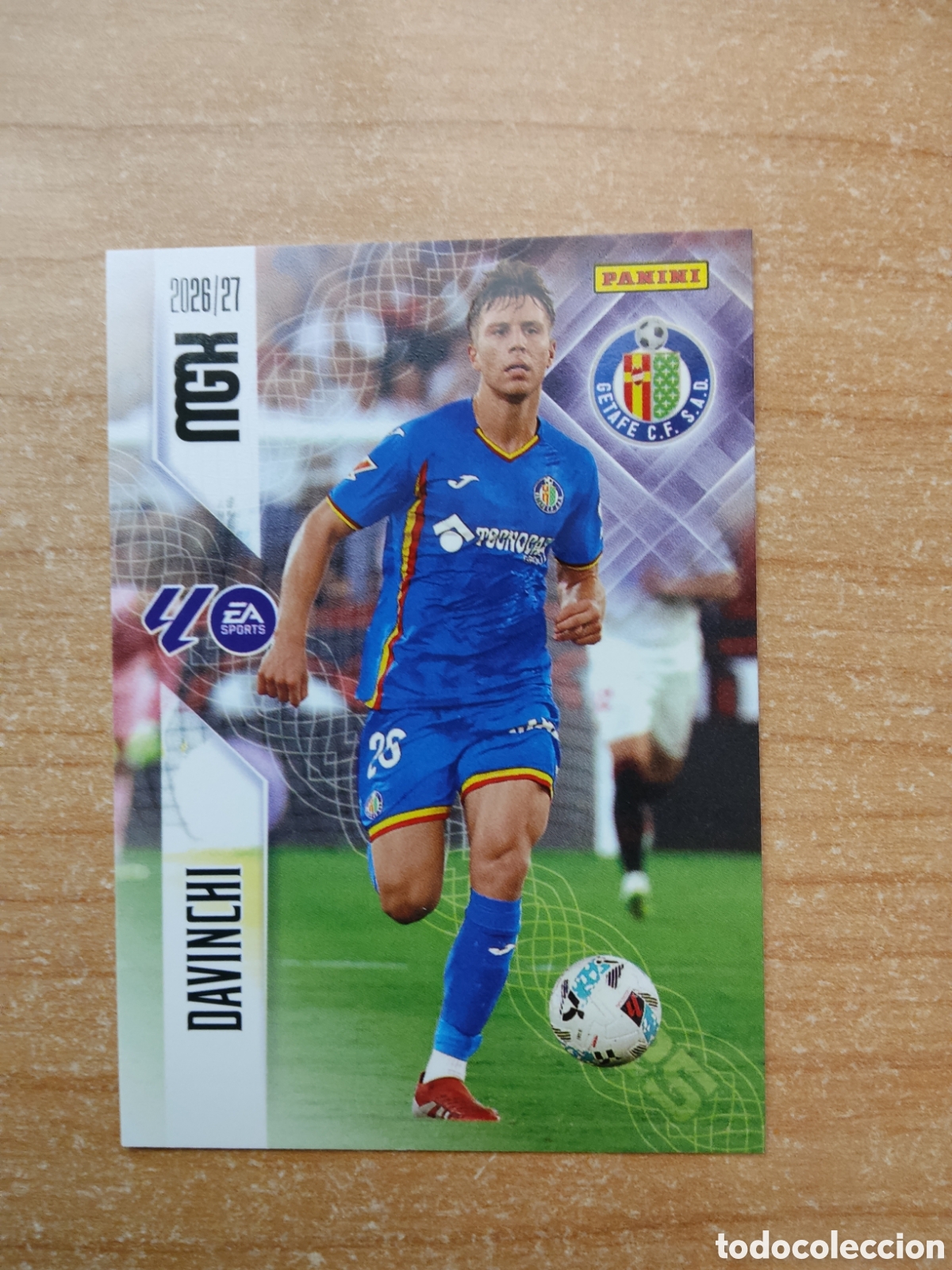 Cromos de f&uacute;tbol: 189 DAVINCHI GETAFE MEGACRACKS 2026 2027