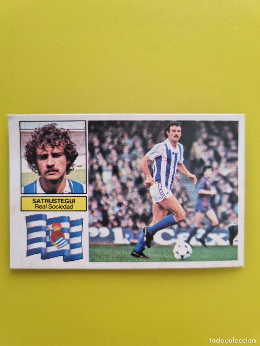Cromos de f&uacute;tbol: CROMO DE F&Uacute;TBOL LIGA ESTE 82 83 1982 1983 SATRUSTEGUI DESPEGADO REAL SOCIEDAD AR926