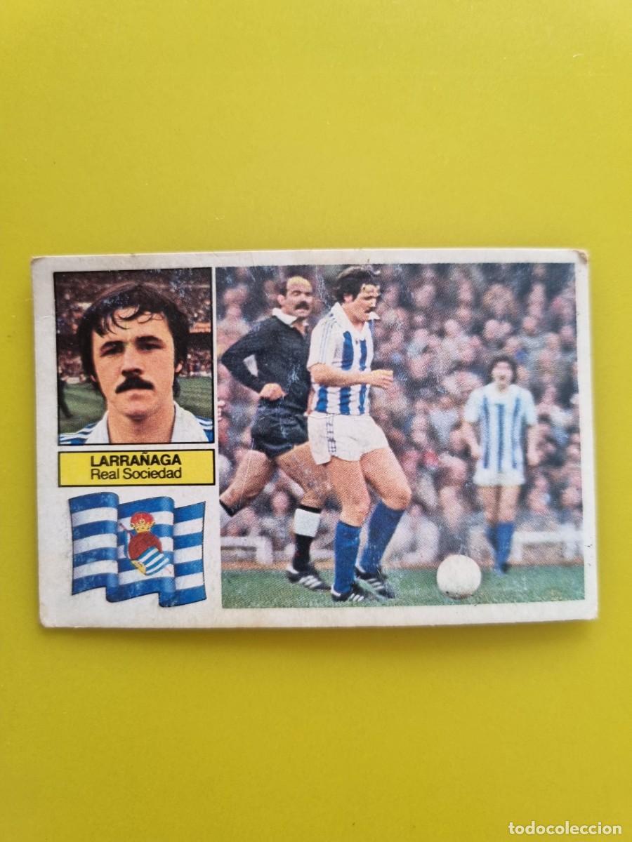 Cromos de f&uacute;tbol: CROMO DE F&Uacute;TBOL LIGA ESTE 82 83 1982 1983 LARRA&Ntilde;AGA DESPEGADO REAL SOCIEDAD AR926