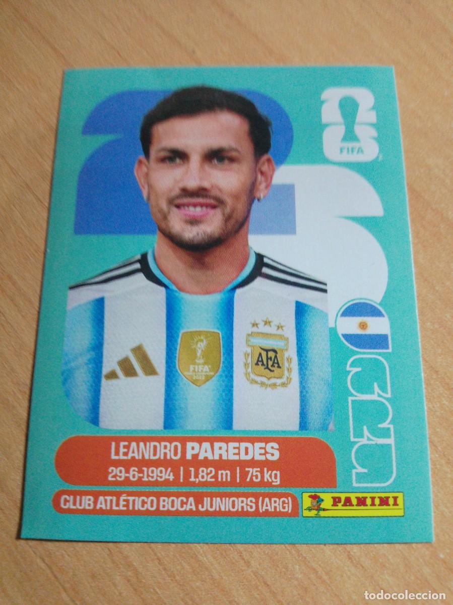 Cromos de f&uacute;tbol: PAREDES ARG 12 ARGENTINA MUNDIAL FIFA WORLD CUP 2026 26 PANINI STICKERS NUEVO