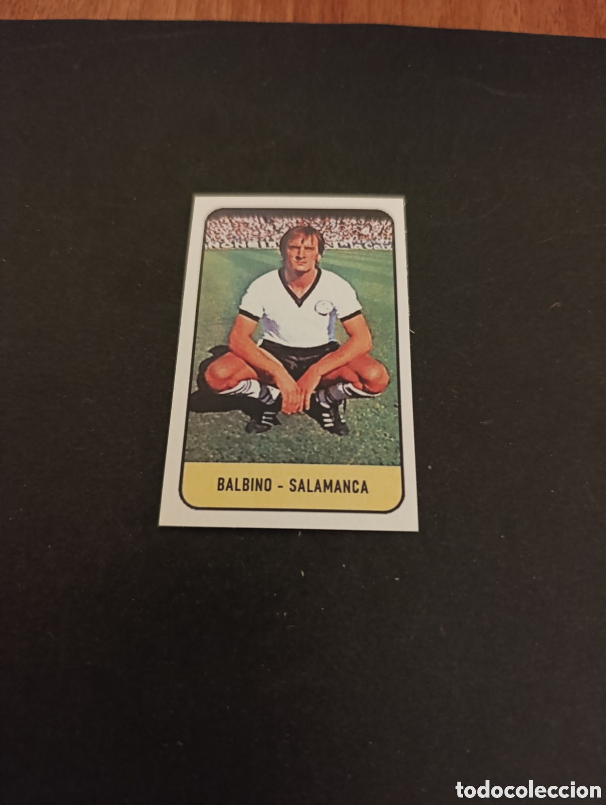 Cromos de f&uacute;tbol: Cromo Balbino UD Salamanca Liga Este 78 79, ampliaci&oacute;n de la colecci&oacute;n.