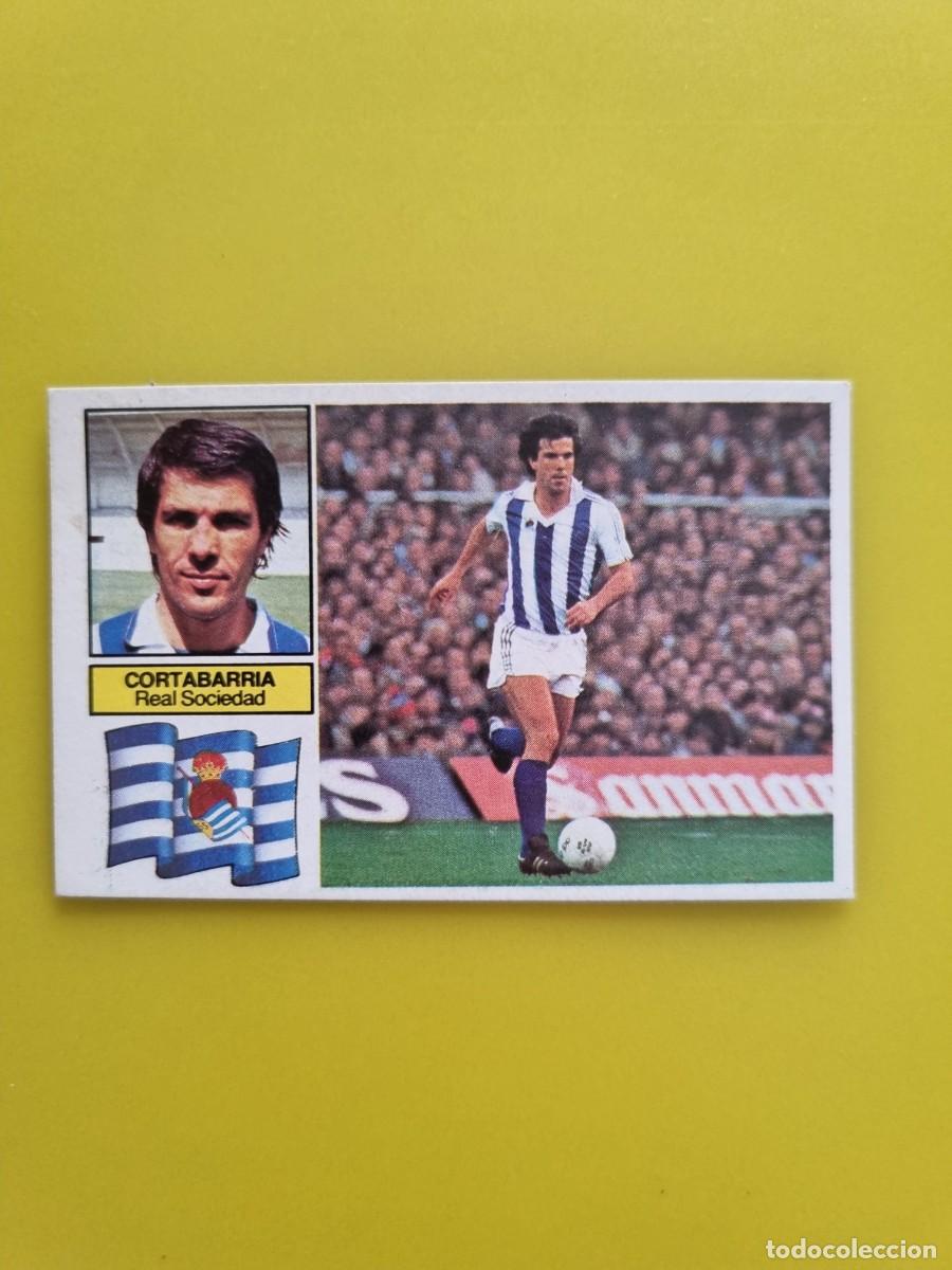 Cromos de f&uacute;tbol: CROMO DE F&Uacute;TBOL LIGA ESTE 82 83 1982 1983 CORTABARRIA DESPEGADO REAL SOCIEDAD AR926