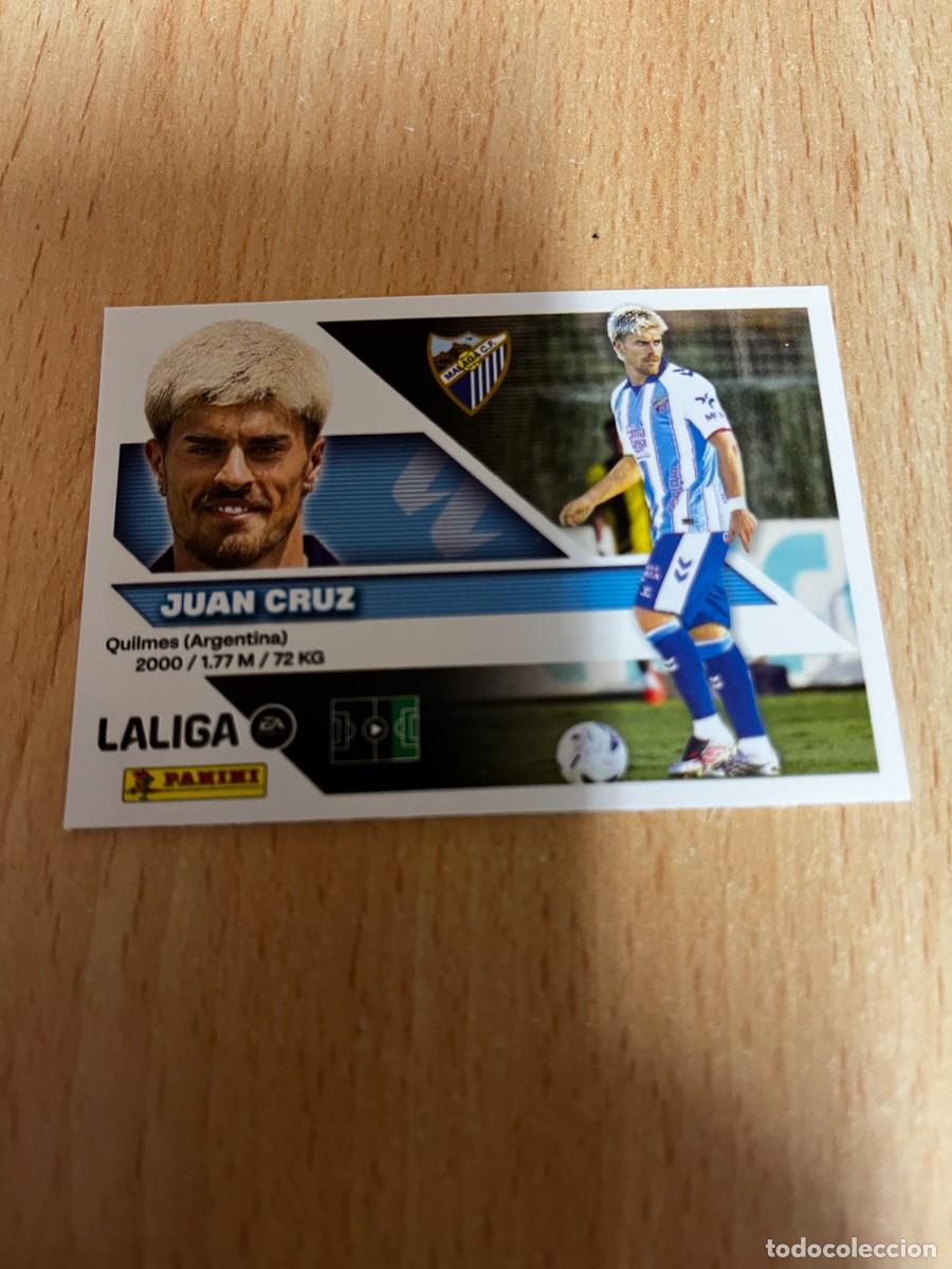 Cromos de f&uacute;tbol: LIGA ESTE 2026 2027 26 27 PANINI N&ordm; 11 JUAN CRUZ MALAGA FICHAJE