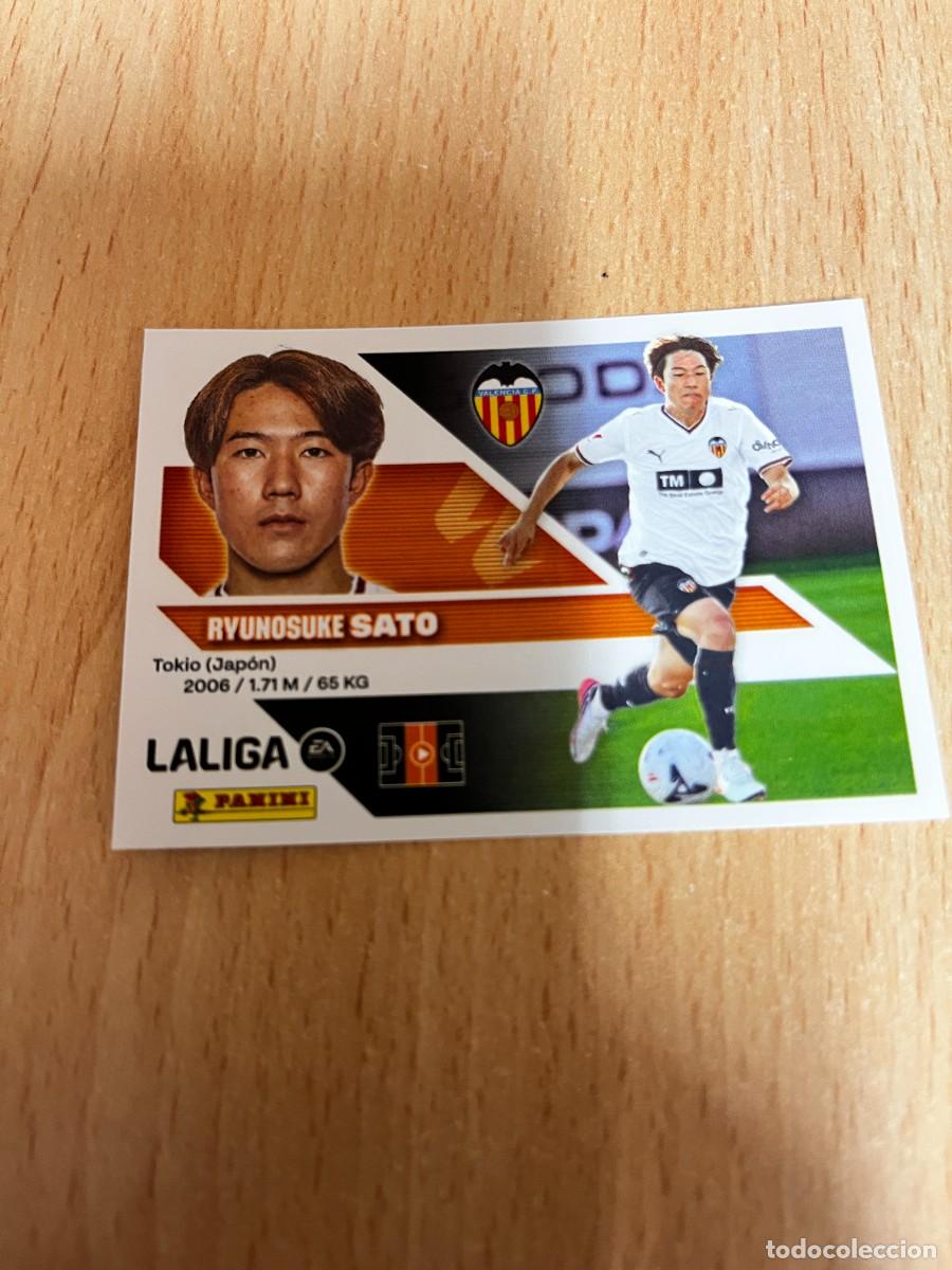 Cromos de f&uacute;tbol: LIGA ESTE 2026 2027 26 27 PANINI N&ordm; 14 SATO VALENCIA FICHAJE