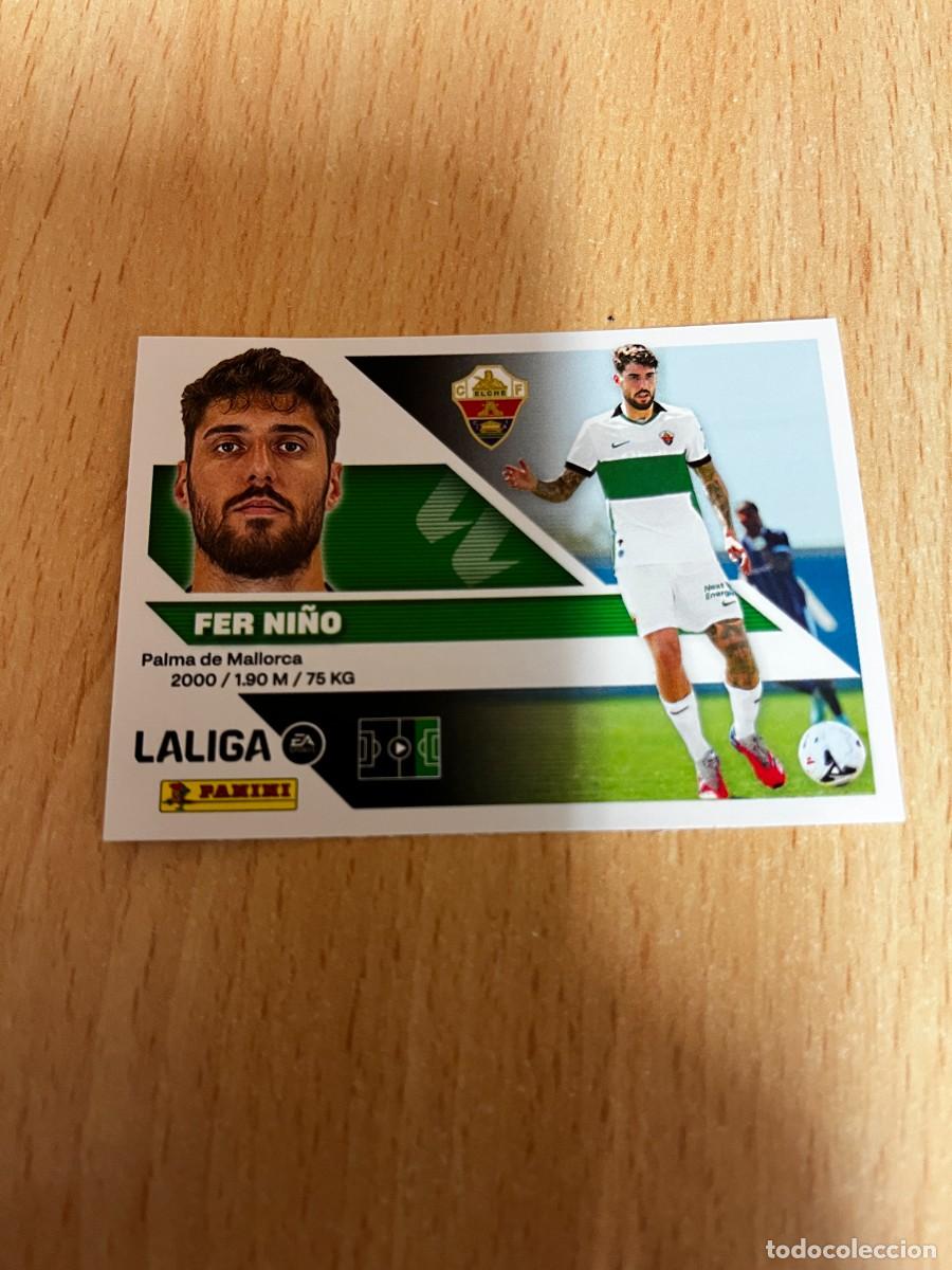 Cromos de f&uacute;tbol: LIGA ESTE 2026 2027 26 27 PANINI N&ordm; 15 FER NI&Ntilde;O ELCHE FICHAJE