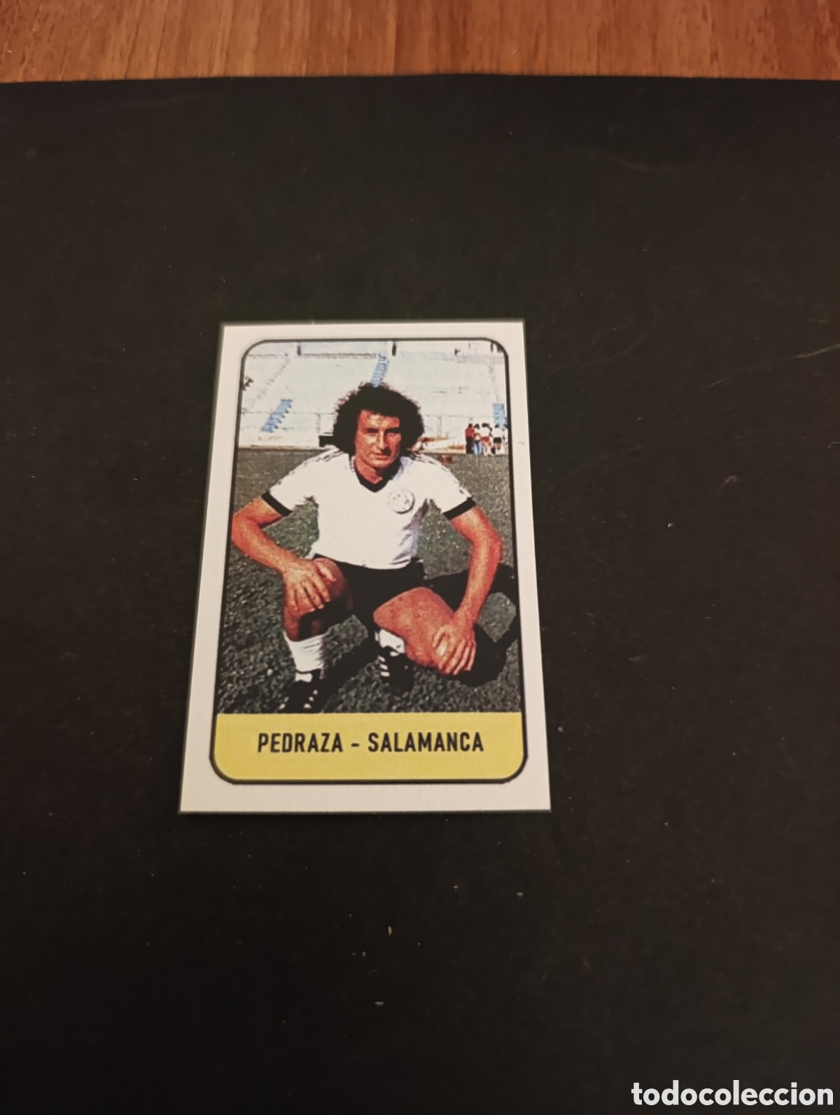 Cromos de f&uacute;tbol: Cromo Pedraza UD Salamanca Liga Este 78 79, ampliaci&oacute;n de la colecci&oacute;n.