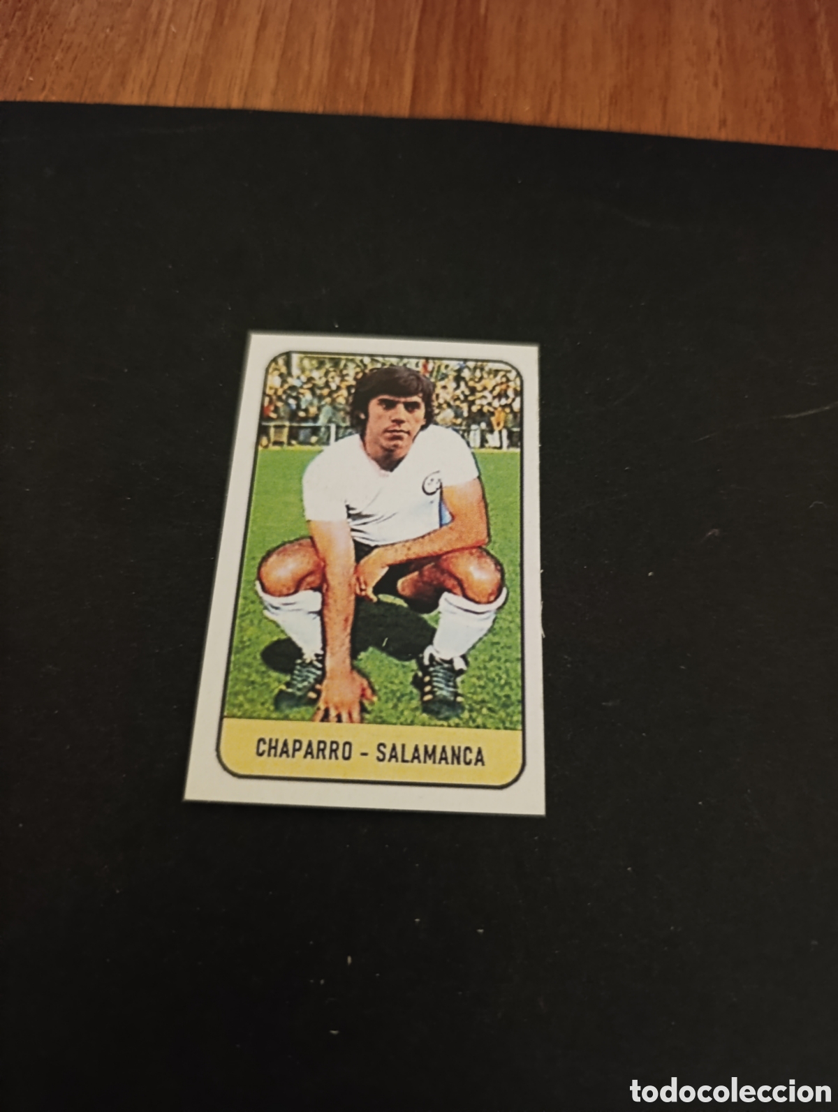 Cromos de f&uacute;tbol: Cromo Chaparro UD Salamanca Liga Este 78 79, ampliaci&oacute;n de la colecci&oacute;n.