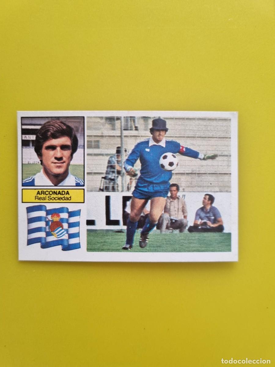 Cromos de f&uacute;tbol: CROMO DE F&Uacute;TBOL LIGA ESTE 82 83 1982 1983 ARCONADA DESPEGADO REAL SOCIEDAD AR926