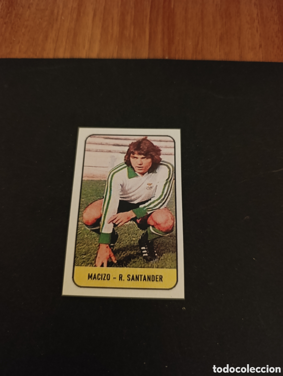 Cromos de f&uacute;tbol: Cromo Macizo Racing de Santander Liga Este 78 79, ampliaci&oacute;n de la colecci&oacute;n.