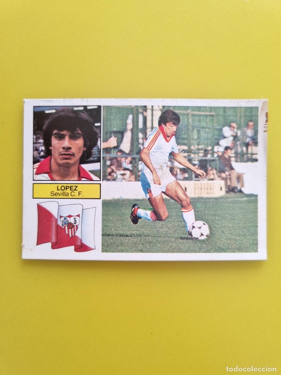 Cromos de f&uacute;tbol: CROMO DE F&Uacute;TBOL LIGA ESTE 82 83 1982 1983 LOPEZ DESPEGADO SEVILLA CF AR926