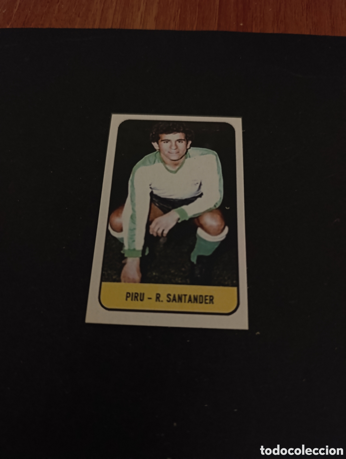 Cromos de f&uacute;tbol: Cromo Piru Racing de Santander Liga Este 78 79, ampliaci&oacute;n de la colecci&oacute;n.