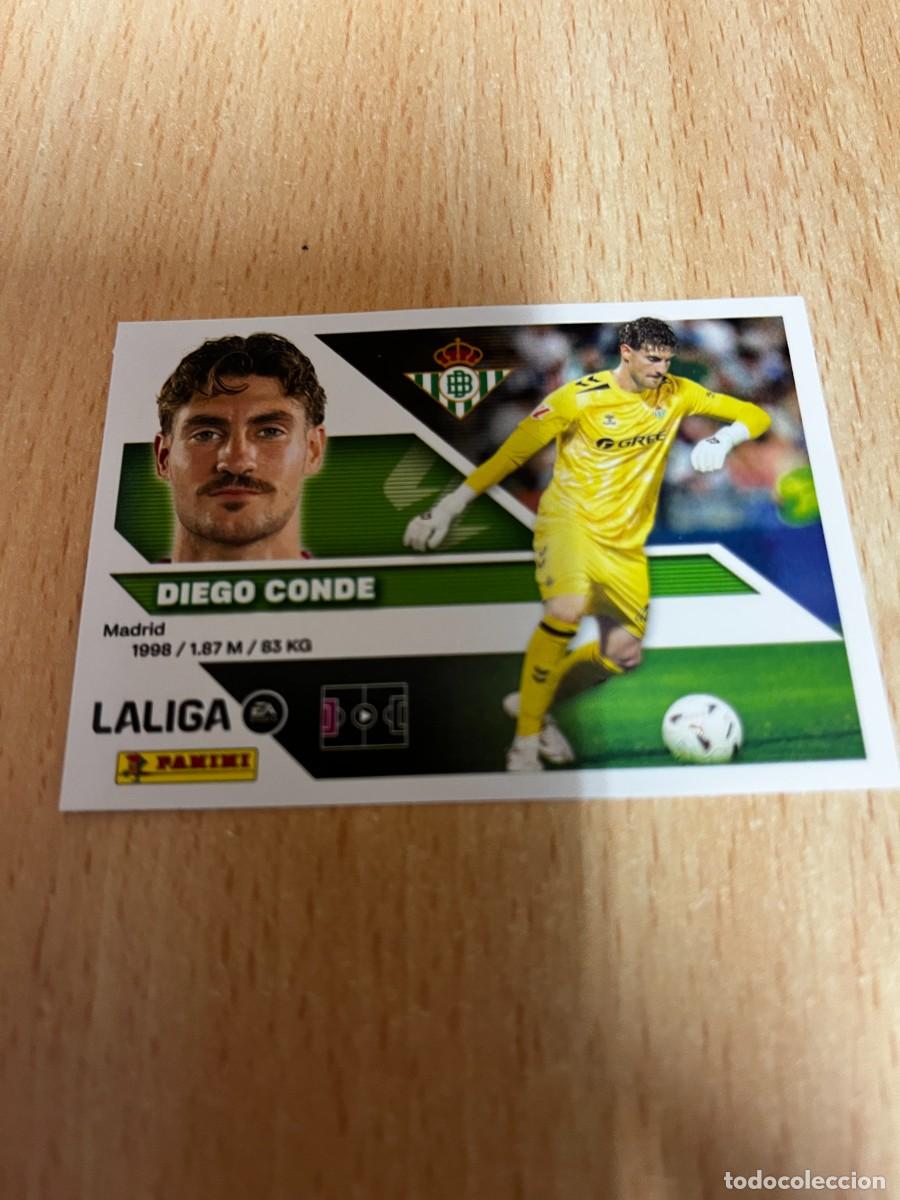 Cromos de f&uacute;tbol: LIGA ESTE 2026 2027 26 27 PANINI N&ordm; 4BIS 4 BIS DIEGO CONDE BETIS COLOCA FICHAJE