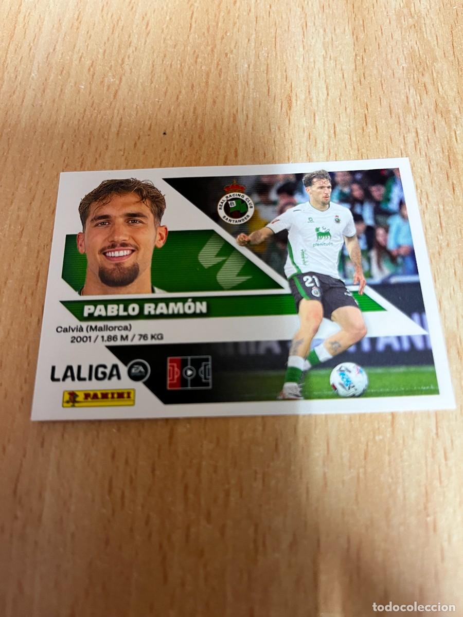 Cromos de f&uacute;tbol: LIGA ESTE 2026 2027 26 27 PANINI N&ordm; 6BIS 6 BIS PABLO RAMON RACING DE SANTANDER COLOCA FICHAJE