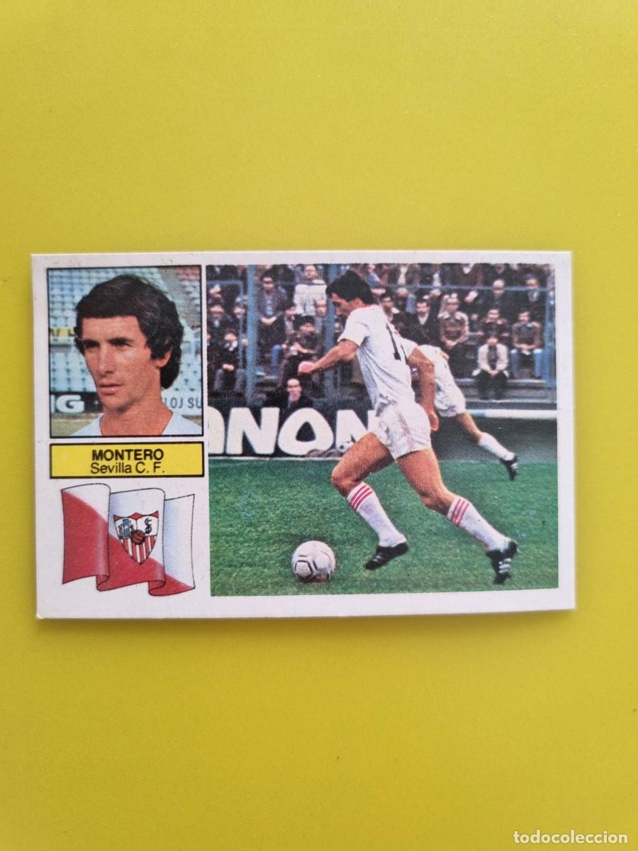 Cromos de f&uacute;tbol: CROMO DE F&Uacute;TBOL LIGA ESTE 82 83 1982 1983 MONTERO DESPEGADO SEVILLA CF AR926