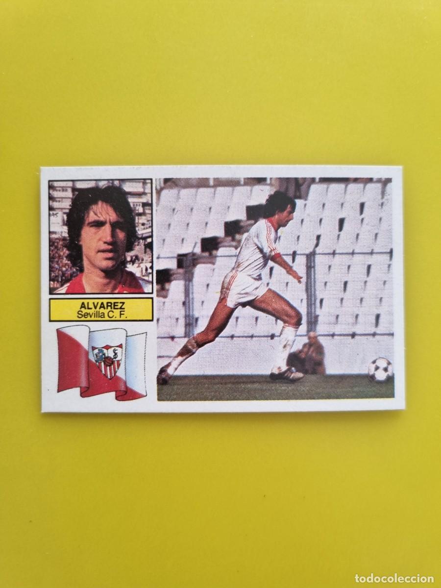 Cromos de f&uacute;tbol: CROMO DE F&Uacute;TBOL LIGA ESTE 82 83 1982 1983 ALVAREZ DESPEGADO SEVILLA CF AR926