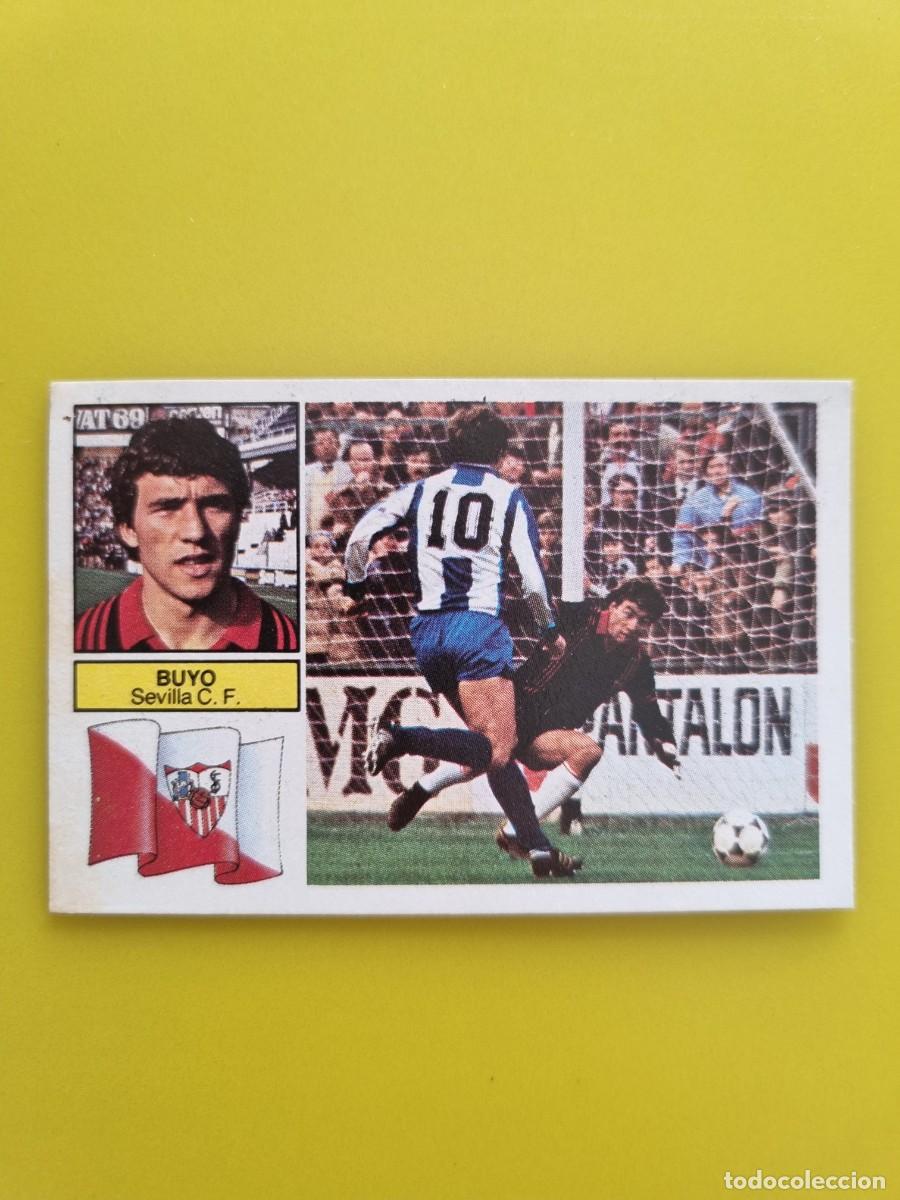 Cromos de f&uacute;tbol: CROMO DE F&Uacute;TBOL LIGA ESTE 82 83 1982 1983 BUYO DESPEGADO SEVILLA CF AR926