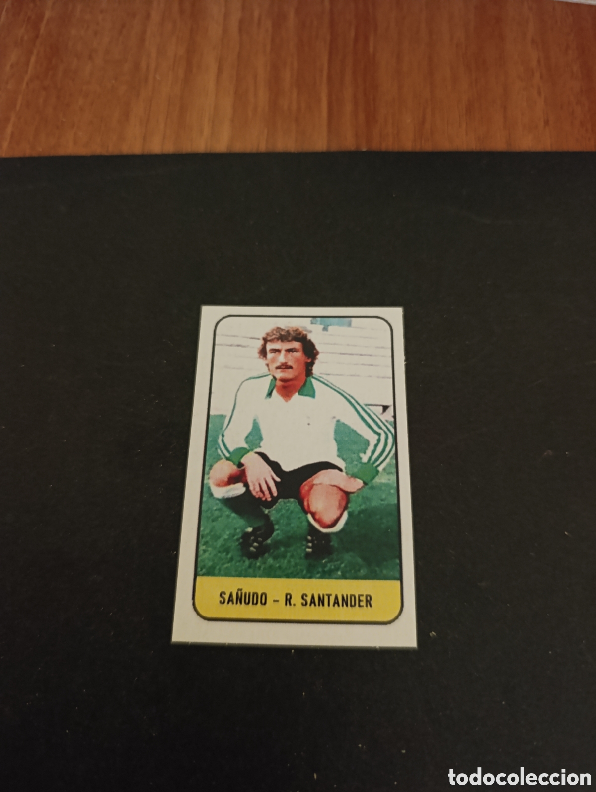 Cromos de f&uacute;tbol: Cromo Sa&ntilde;udo Racing de Santander Liga Este 78 79, ampliaci&oacute;n de la colecci&oacute;n.
