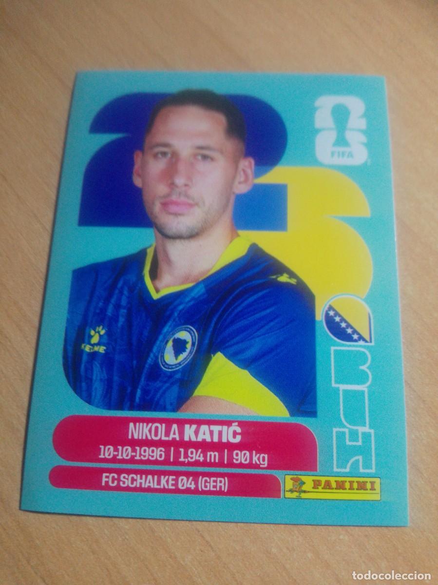 Cromos de f&uacute;tbol: KATIĆ BOSNIA HERCEGOVINA BIH 7 MUNDIAL FIFA WORLD CUP 2026 26 PANINI STICKERS NUEVO