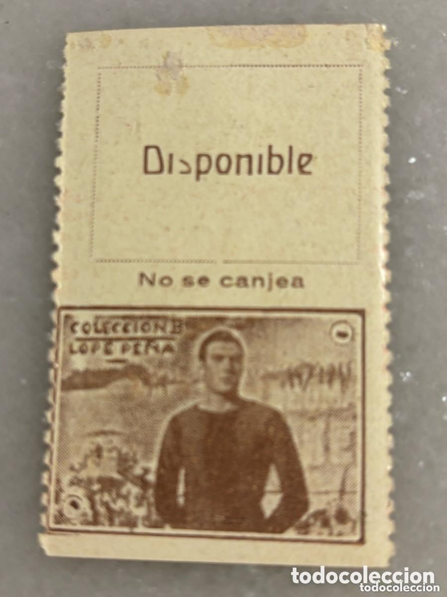 Football Stickers: Cromo f&uacute;tbol L&oacute;pez Pe&ntilde;a, Racing de madrid cup&oacute;n de ciegos 1933