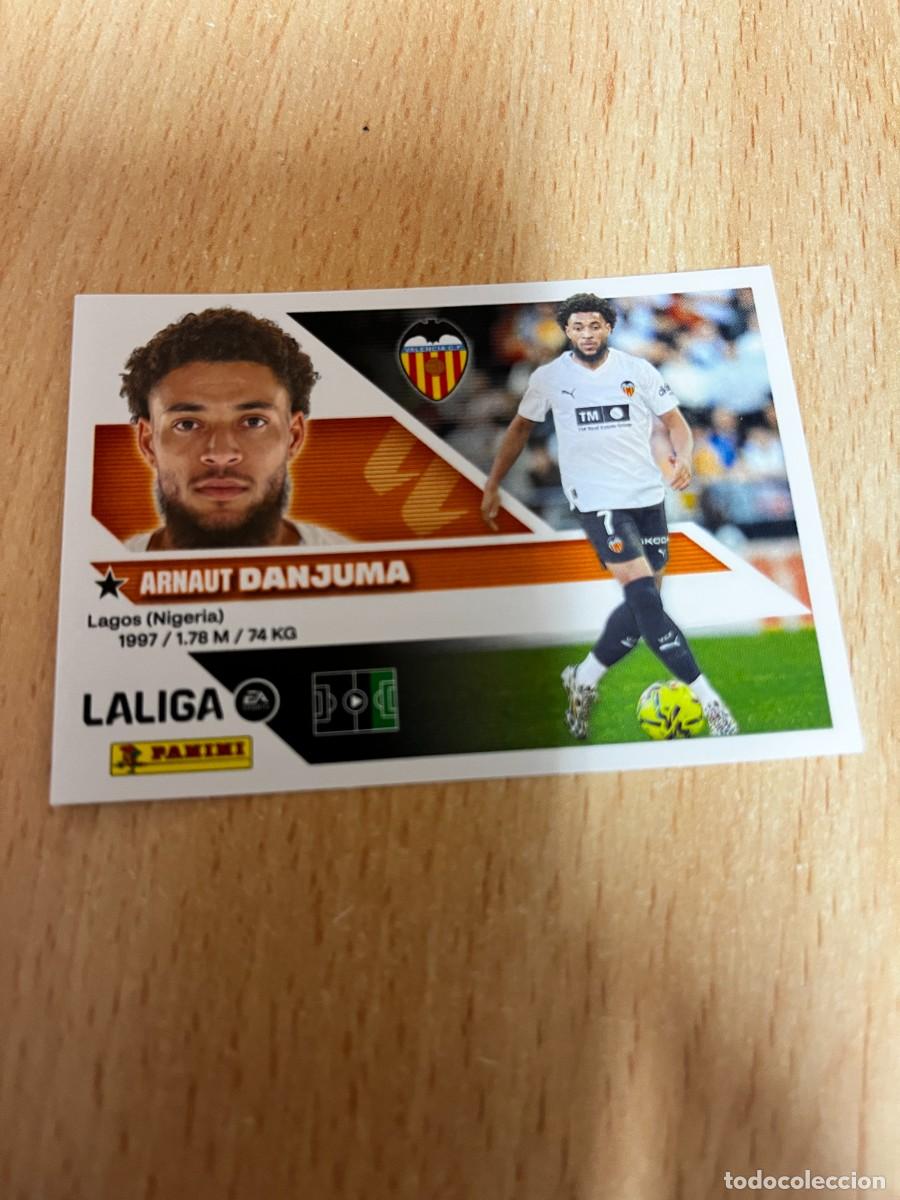 Cartes &agrave; collectionner de Football: LIGA ESTE 2026 2027 26 27 PANINI N&ordm; 19BIS 19 BIS DANJUMA VALENCIA COLOCA FICHAJE