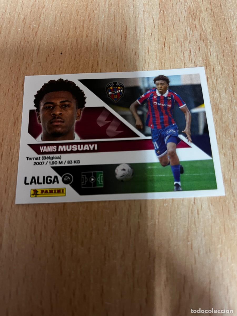 Cartes &agrave; collectionner de Football: LIGA ESTE 2026 2027 26 27 PANINI N&ordm; 20BIS 20 BIS MUSUAYI LEVANTE COLOCA FICHAJE