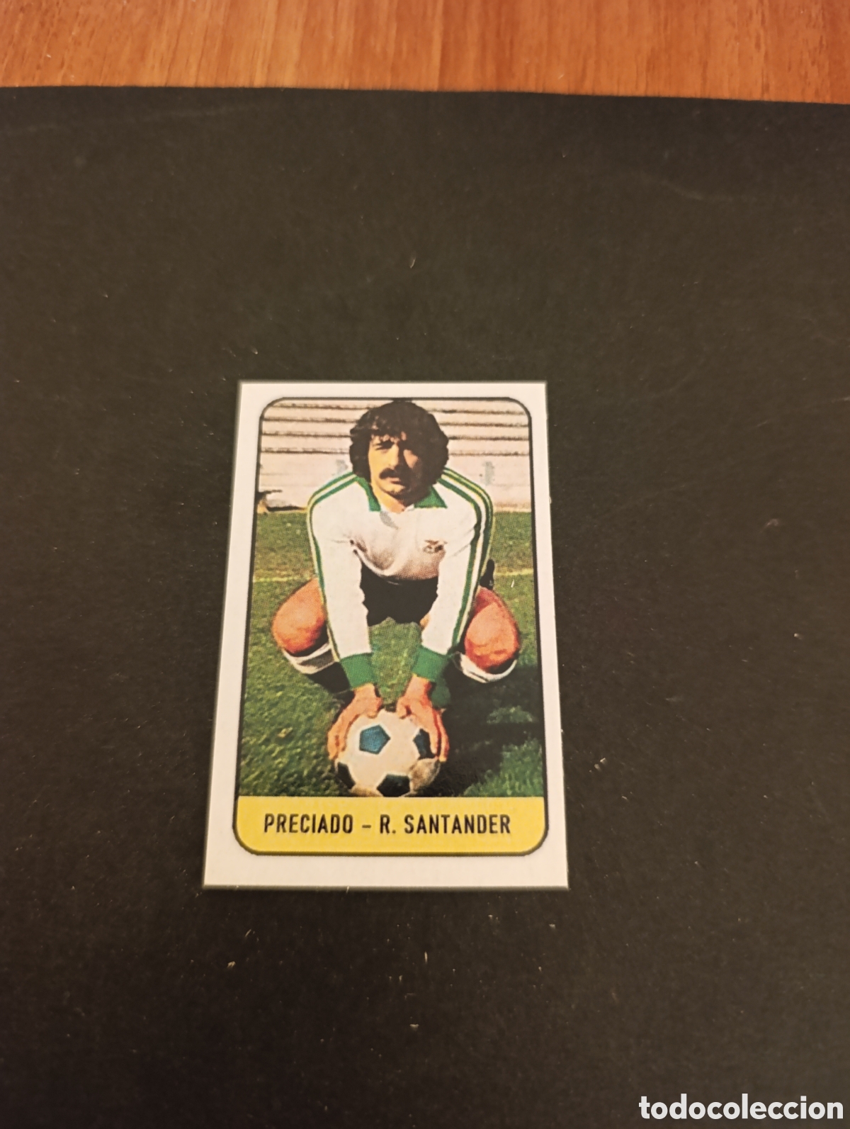 Cartes &agrave; collectionner de Football: Cromo Preciado Racing de Santander Liga Este 78 79, ampliaci&oacute;n de la colecci&oacute;n.
