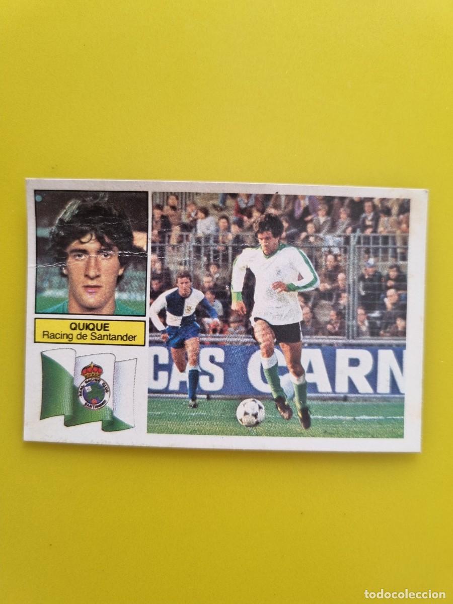 Cromos de f&uacute;tbol: CROMO DE F&Uacute;TBOL LIGA ESTE 82 83 1982 1983 QUIQUE DESPEGADO RACING DE SANTANDER AR926