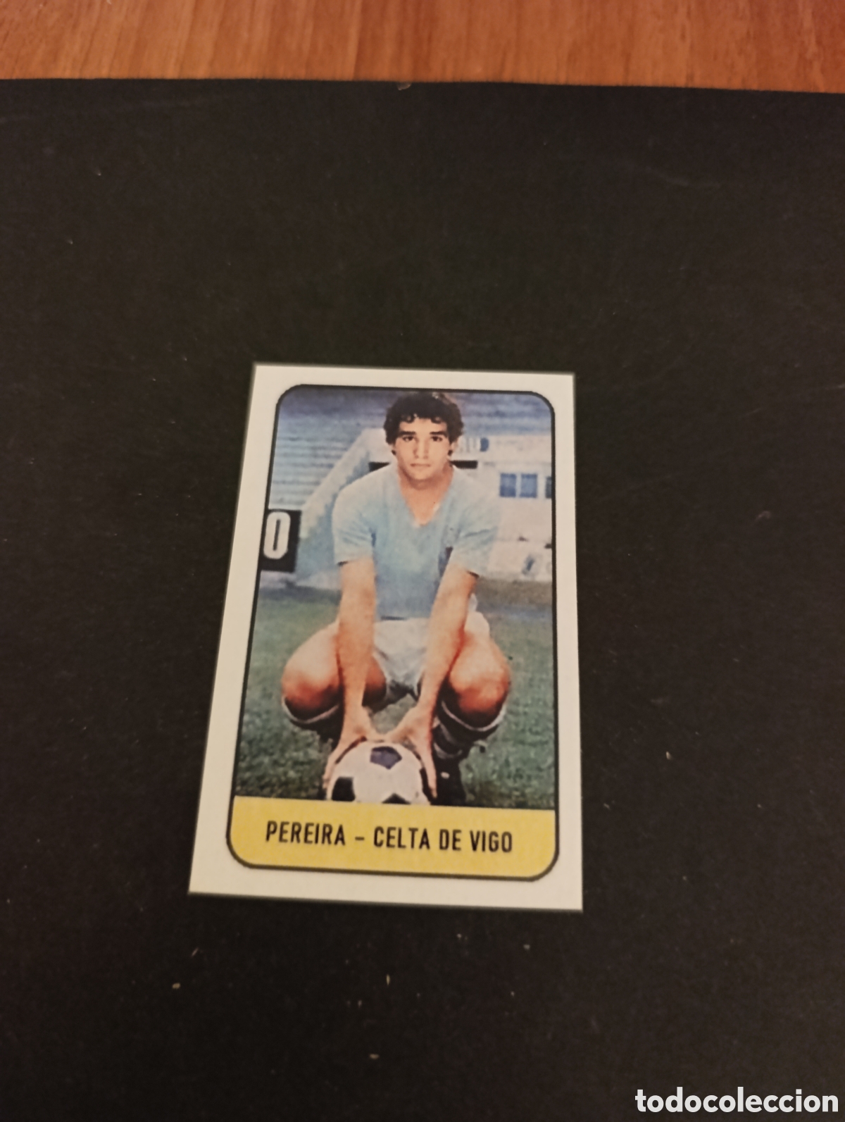 Cromos de f&uacute;tbol: Cromo Pereira Celta de Vigo Liga Este 78 79, ampliaci&oacute;n de la colecci&oacute;n.