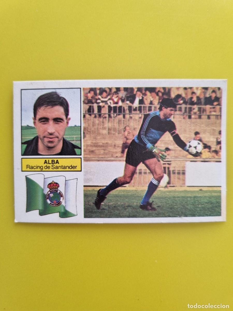 Cromos de f&uacute;tbol: CROMO DE F&Uacute;TBOL LIGA ESTE 82 83 1982 1983 ALBA DESPEGADO RACING DE SANTANDER AR926