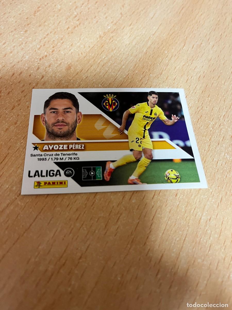 Cromos de f&uacute;tbol: LIGA ESTE 2026 2027 26 27 PANINI N&ordm; 17 AYOZE VILLARREAL
