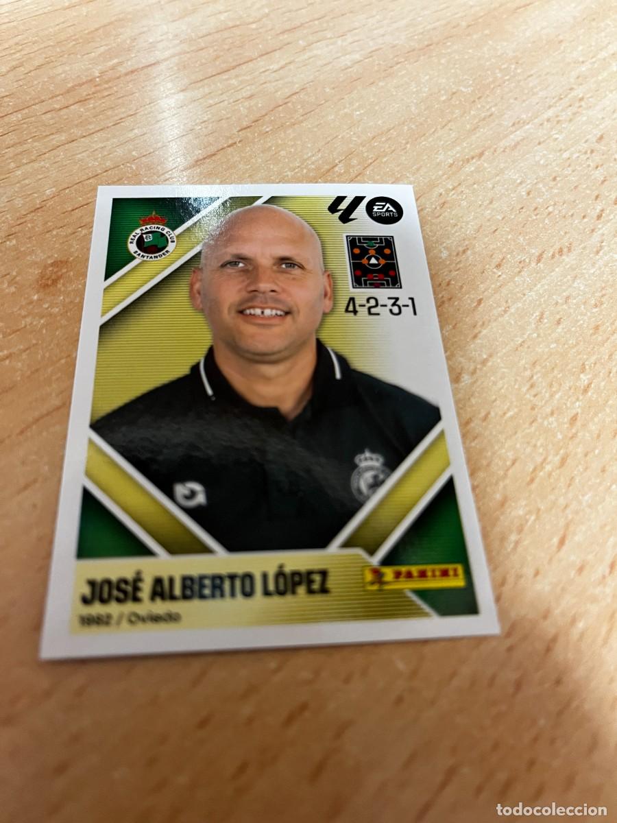 Cromos de f&uacute;tbol: LIGA ESTE 2026 2027 26 27 PANINI N&ordm; 2 JOSE ALBERTO LOPEZ RACING SANTANDER