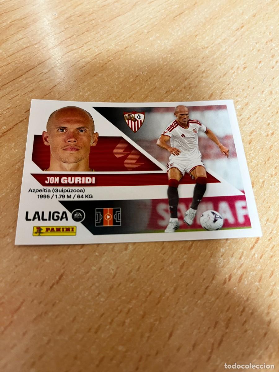 Cromos de f&uacute;tbol: LIGA ESTE 2026 2027 26 27 PANINI N&ordm; 13 GURIDI SEVILLA