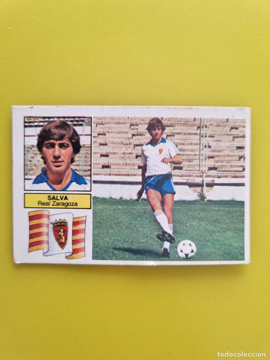 Cromos de f&uacute;tbol: CROMO DE F&Uacute;TBOL LIGA ESTE 82 83 1982 1983 SALVA DESPEGADO ZARAGOZA FICHAJES AR926