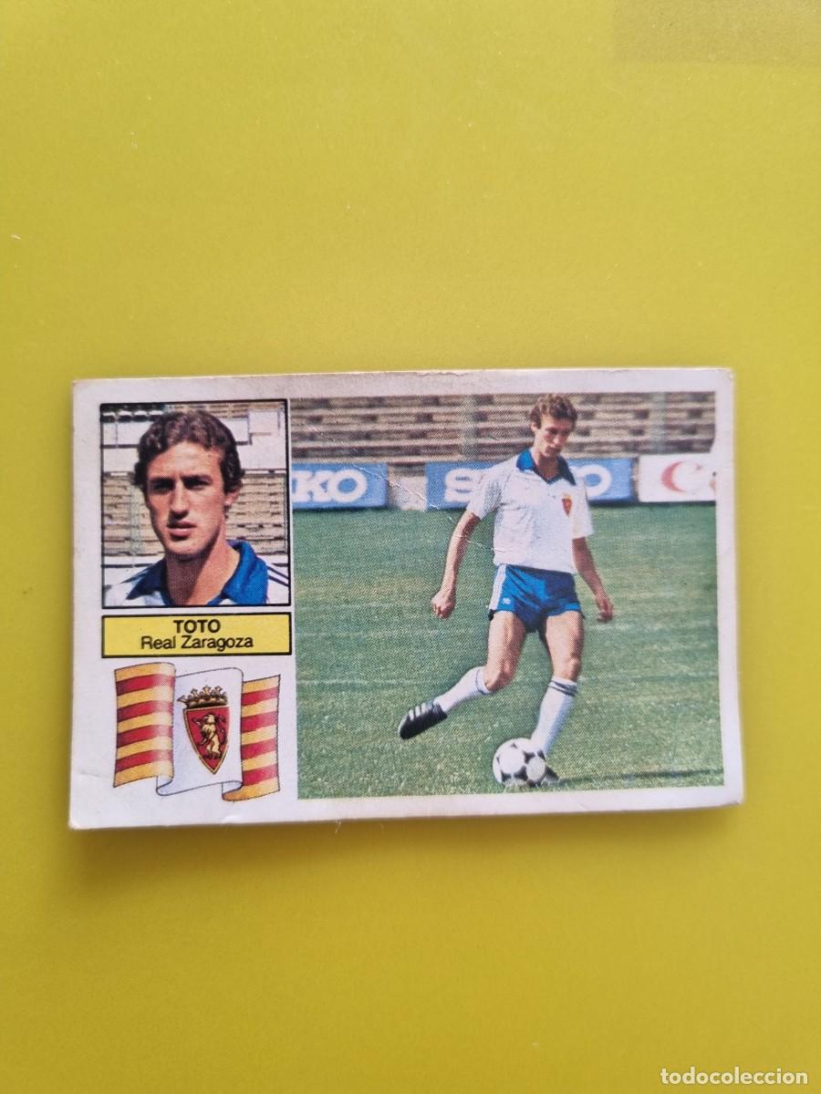 Cromos de f&uacute;tbol: CROMO DE F&Uacute;TBOL LIGA ESTE 82 83 1982 1983 TOTO DESPEGADO ZARAGOZA FICHAJES AR926